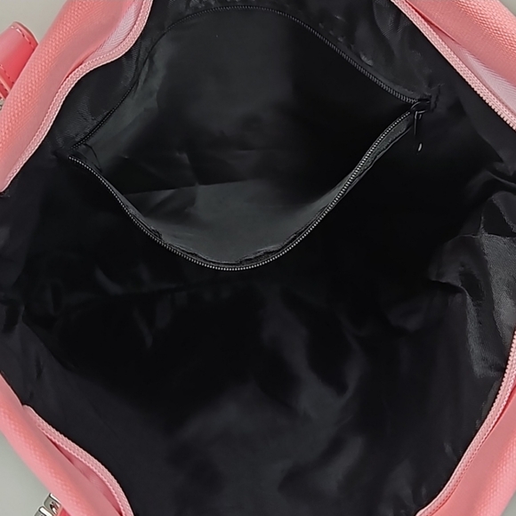 Authentic Yves Saint Laurent Limited Edition Kahala Drawstring Pink Canvas Tote - Picture 10 of 13